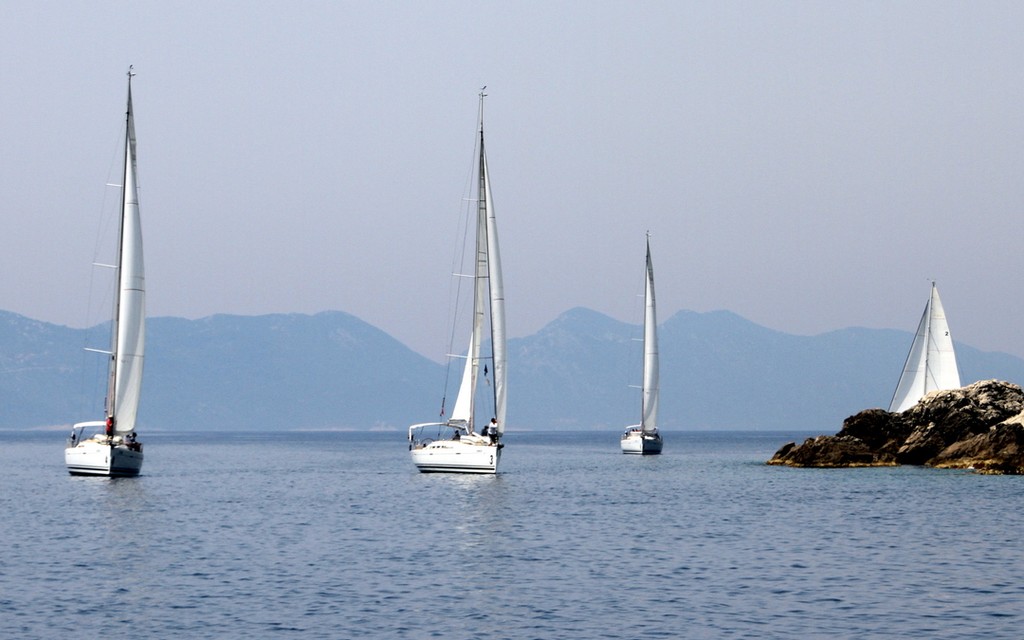 Croatia already has 70,000 yachts anchoring © Trevor Joyce http://marinerboating.com.au